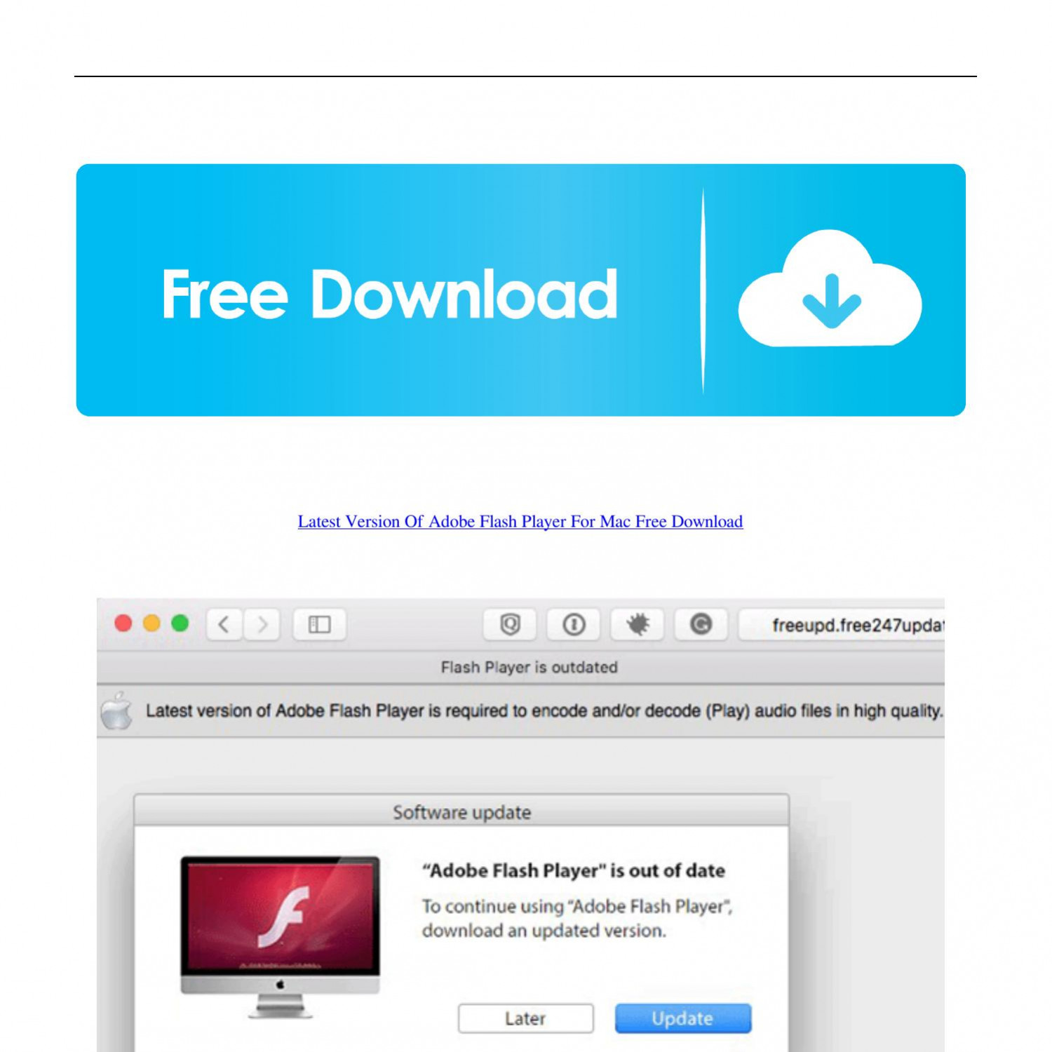 download adobe flash free mac